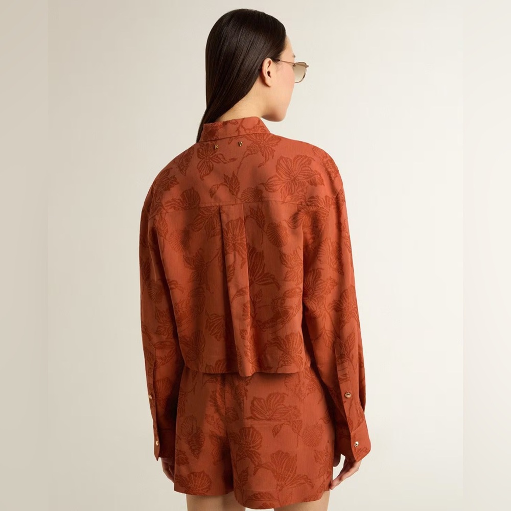 Golden Goose Women's Cropped Shirt/Blouse - Small - Picture 5 of 11